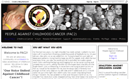 curechildhoodcancer.ning.com