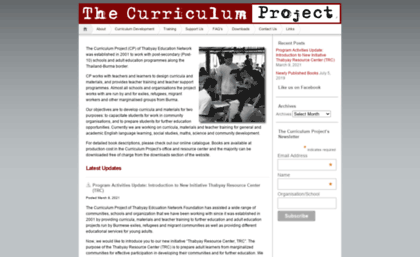 curriculumproject.org