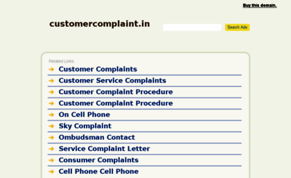customercomplaint.in
