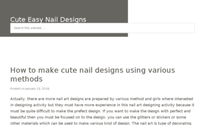 cuteeasynaildesigns.com