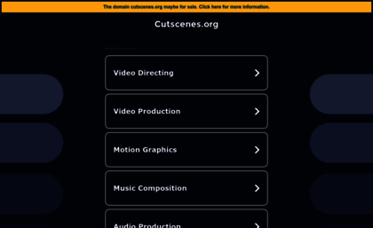 cutscenes.org