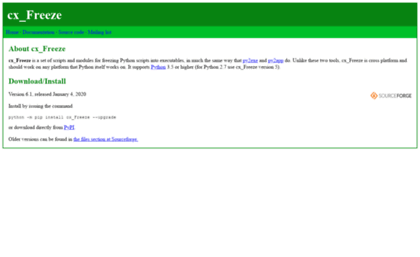 cx-freeze.sourceforge.net