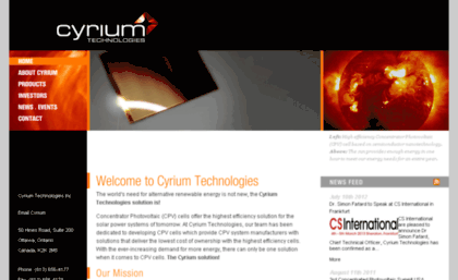 cyriumtechnologies.com