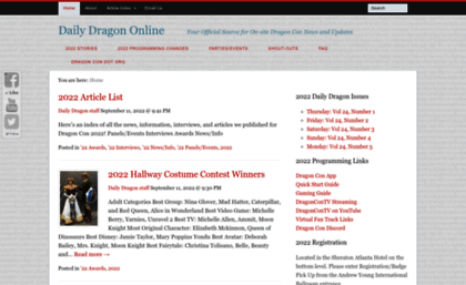 dailydragon.dragoncon.org
