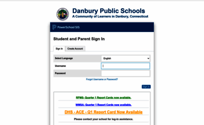 danbury.powerschool.com