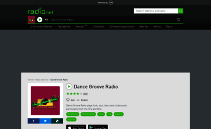 dancegroove.radio.net