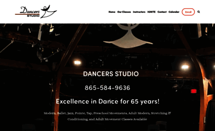 dancersstudioknoxville.com