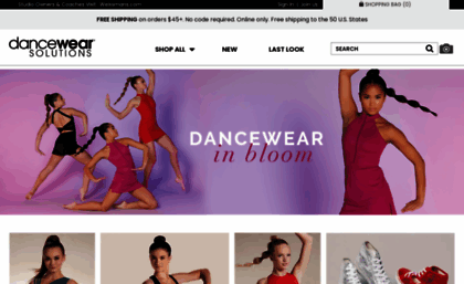 Dancewearsolutions.com website 