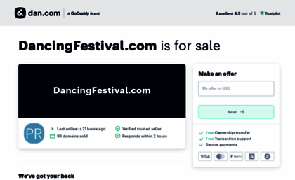 dancingfestival.com