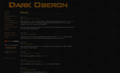 dark-oberon.sourceforge.net