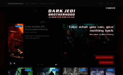 darkjedibrotherhood.com