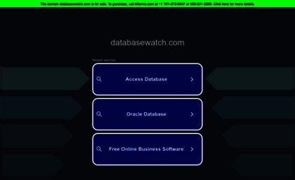databasewatch.com