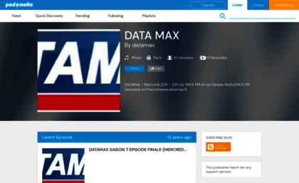 datamax.podomatic.com