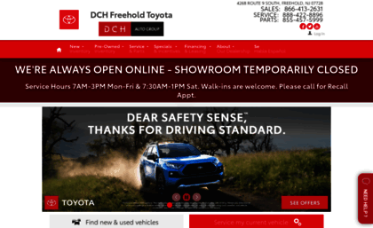 dchfreeholdtoyota.calls.net