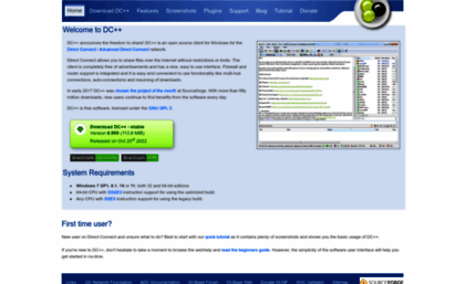 dcplusplus.sourceforge.net