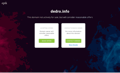 dedro.info