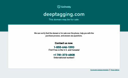 deeptagging.com