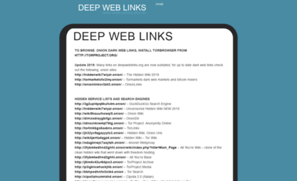 deepweblinks.org