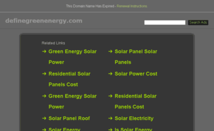 definegreenenergy.com