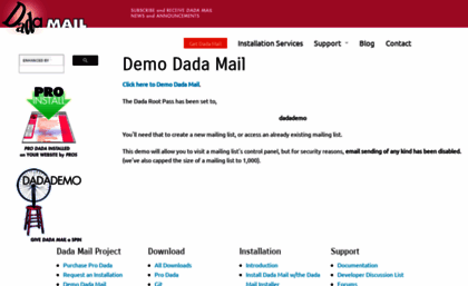 demo.dadamailproject.com