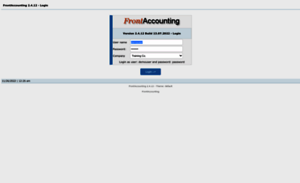 demo.frontaccounting.eu