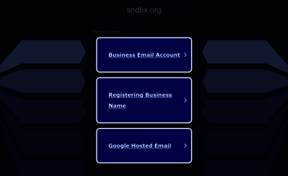 demo.sndbx.org