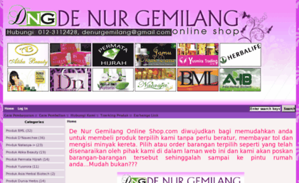 denurgemilangonlineshop.com