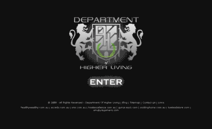 departmentofhigherliving.com