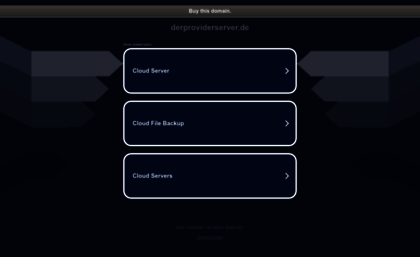 derproviderserver.de