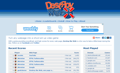 destroytheweb.net