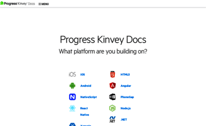 devcenter.kinvey.com