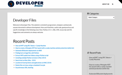 developerfiles.com