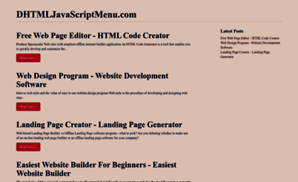 dhtmljavascriptmenu.com