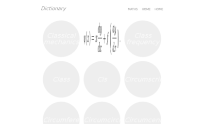 dictionary.mathsrev.com