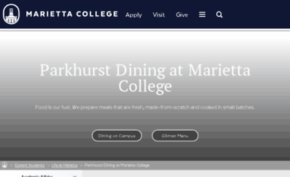 dining.marietta.edu