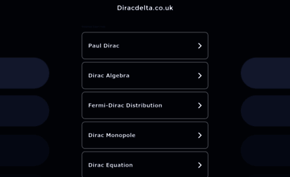 diracdelta.co.uk