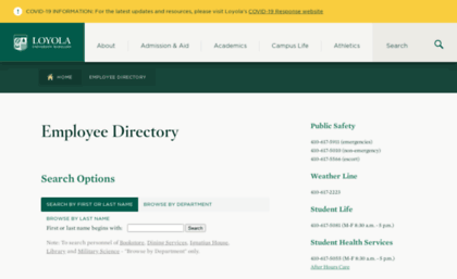 directory.loyola.edu
