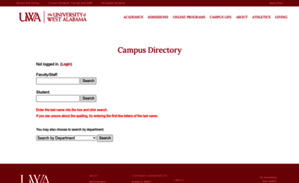directory.uwa.edu