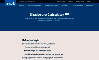 disclosurecalculator.org.uk