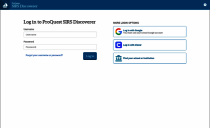 discoverer.sirs.com