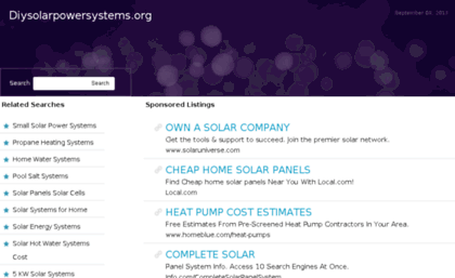 diysolarpowersystems.org