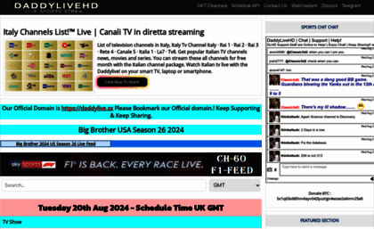 Dlhd sx website DaddyLiveHD Live Sports Streaming Free DaddyLiveHD