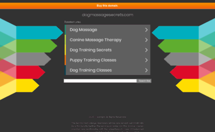 dogmassagesecrets.com