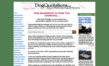 dogquotations.com