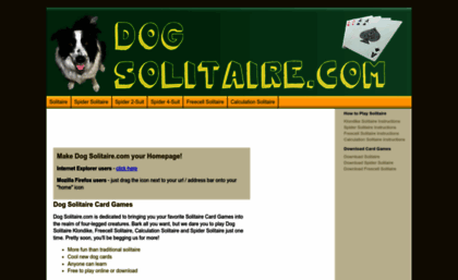 dogsolitaire.com