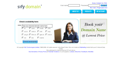 domains.sify.com
