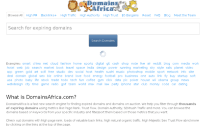 domainsafrica.com
