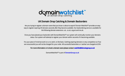 domainwatchlist.co.uk