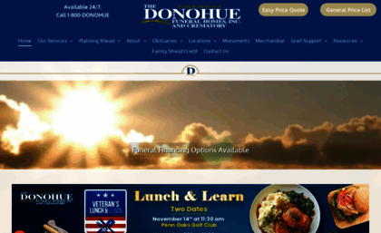 donohuefuneralhome.com