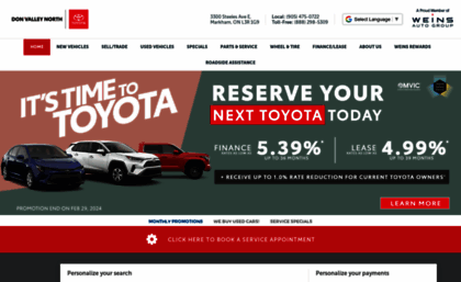 donvalleynorthtoyota.com